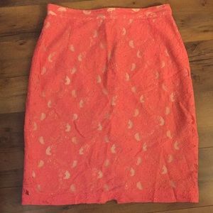 Lace Pencil Skirt